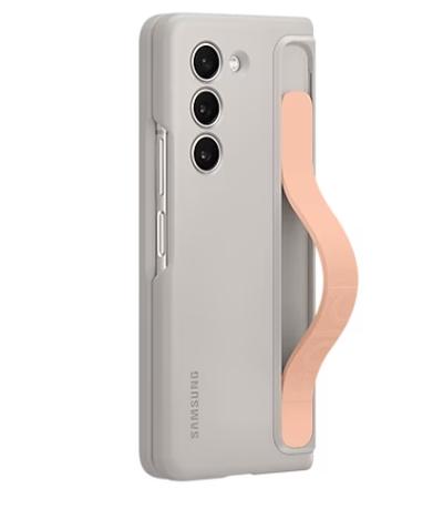 Калъф Samsung F946 Fold5 Standing Case with Strap Sand