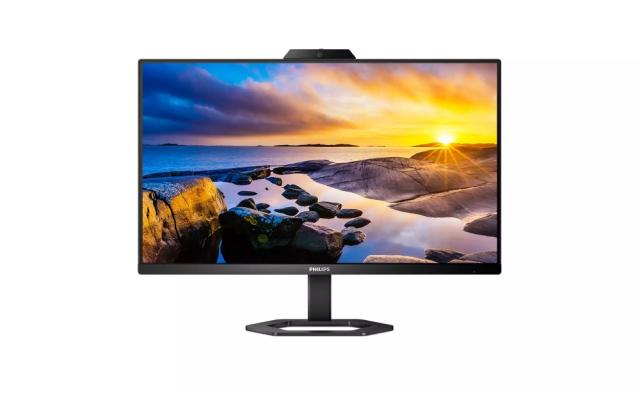 Монитор Philips 24E1N5300HE, 23.8" IPS WLED, 1920x1080@75Hz, 4ms GtG, 1ms MPRT, 300cd/m2, 1000:1, Mega Infinity DCR, FreeSync, FlickerFree, Low Blue Mode, 5Wx2, 5MP FHD cam, Tilt, Height Adjust, Pivot, HDMI, DP, USB hub+Philips Smart Bottle