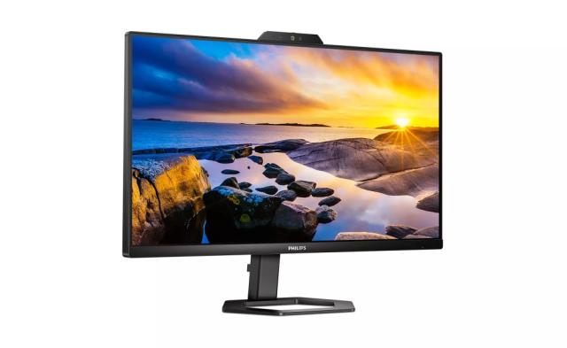 Монитор Philips 24E1N5300HE, 23.8" IPS WLED, 1920x1080@75Hz, 4ms GtG, 1ms MPRT, 300cd/m2, 1000:1, Mega Infinity DCR, FreeSync, FlickerFree, Low Blue Mode, 5Wx2, 5MP FHD cam, Tilt, Height Adjust, Pivot, HDMI, DP, USB hub+Philips Smart Bottle