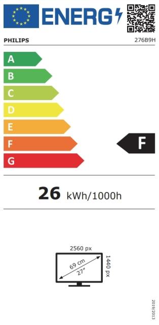 Монитор Philips 276B9H, 27" IPS WLED, 2560x1440@75Hz, 4ms GtG, 350cd m/2, 1000:1, DCR 50M:1, Adaptive Sync, FlickerFree, Low Blue Mode, 2Wx2, Webcam, Tilt, Height Adjust, Pivot, Swivel, HDMI, DP, USB hub+Philips Smart Bottle
