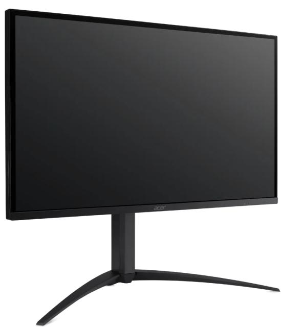 Монитор Acer Nitro XV275KP3biipruzx, 27" IPS, Anti-Glare, UHD Mini Led 3840x2160, 99% AdobeRGB, Delta E<2, ZeroFrame, FreeSync Premium, up to 160Hz, 1ms, 100M:1, 600 up to 1000 cd/m2, 1xDP, 2xHDMI, 1xType-C(90W) + Audio out + USB HUB, VESA, Tilt, Swi