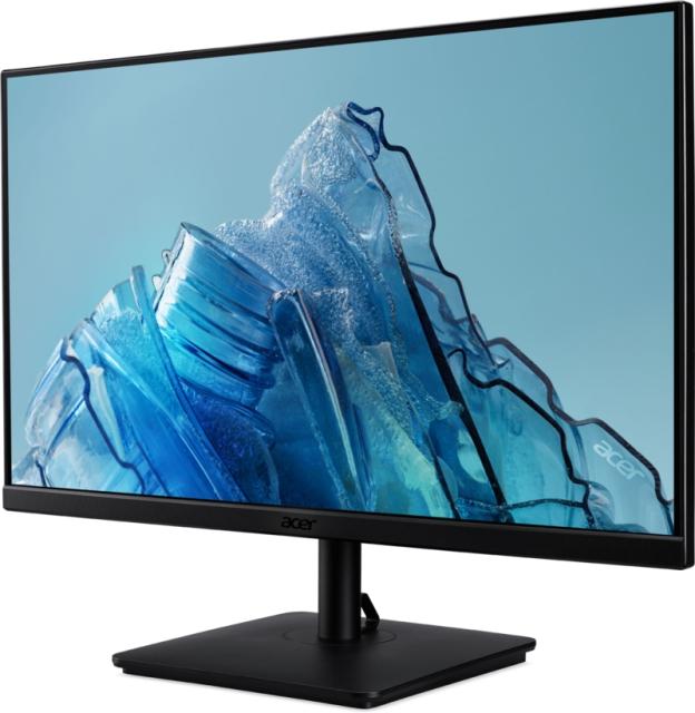 Монитор Acer Vero V277Ebiv, 27" IPS LED, Anti-Glare, FreeSync, 4ms (GTG), 75Hz, 100M:1, 250nits, 1920x1080, Flicker-Less, BlueLightShield, HDMI, VGA, Tilt, VESA, Tilt, black
