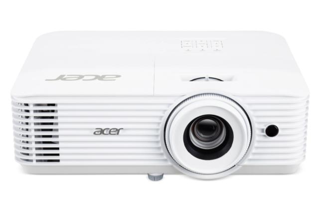 Мултимедиен проектор Acer Projector X1827, DLP, UHD 4K (3,840 x 2,160), 4000 ANSI Lumens, 3D, 10000:1, HDMI, RS-232, USB A, SPDIF, Audio in, Audio out, Speaker 10W, 3.1kg, Lamp life up to 12000 hours, White