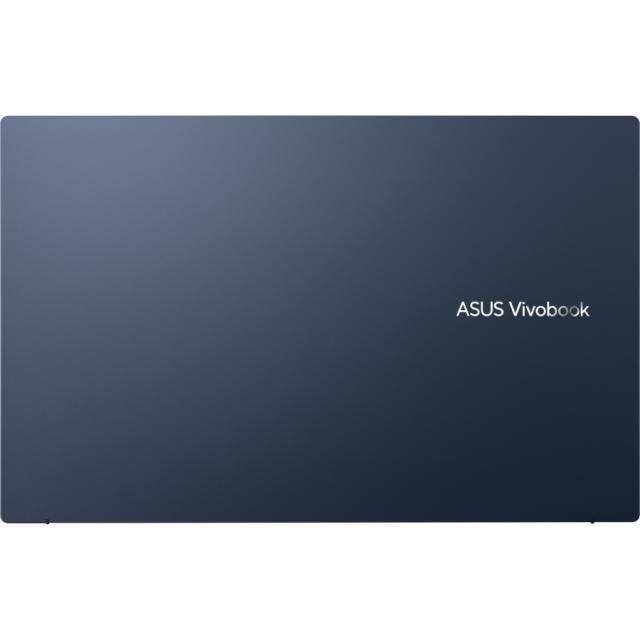 Лаптоп Asus Vivobook X M1503QA-OLED-L521W, AMD, Ryzen 5 5600H 3.3 GHz (16M Cache, up to 4.3GHz) 15.6" OLED FHD (1920 x 1080) OLED 16:9 aspect ratio, 550nits, 16GB DDR4 (8ON BD.), 512G PCIEG3 SSD, AMD Radeon Graphic, Windows 11, Ili.Kbd., Quiet Blue