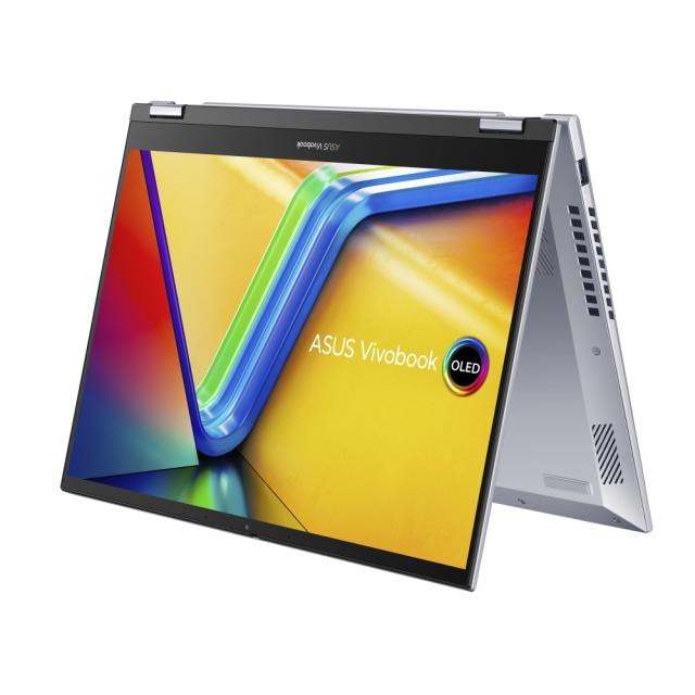 Лаптоп Asus Vivobook S Flip OLED TP3402VA-OLED-KN931X, Intel Core i9-13900H 1.90/5.40GHz, 14.0" (35.56 cm) ` 2.8K (2880 x 1800) OLED 16:10 Touch, 16GB  DDR4,1TB PCIEG3 SSD, Windows 11 Pro
