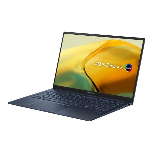Лаптоп Asus S Zenbook OLED UM3504DA-OLED-MA731X,AMD Ryzen 7 7735U(8-core/16-thread, 16MB cache, up to 4.8 GHz max boost), OLED 15.6" 2.8K (2880 x 1620), 16GB LPDDR5(ON BD), 1TB SSD,Windows 11 Pro, Ponder Blue