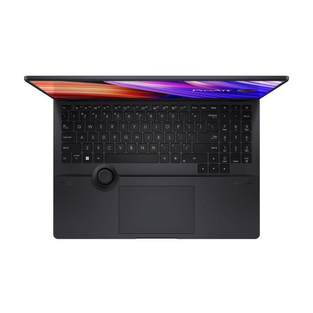 Лаптоп Asus ProArt Studiobook 16 OLED H7604JI-OLED-MY951X, Intel Core i9-13980HX 24C (1.60 / 5.60GHz, 36 MB Cache), 16" (40.64 cm) WQXGA+ OLED 120Hz Glare Display, Touch Screen, NVIDIA GF RTX 4070 8GB, 64GB DDR5, 2TB M.2 NVMe SSD, Windows 11 Pro