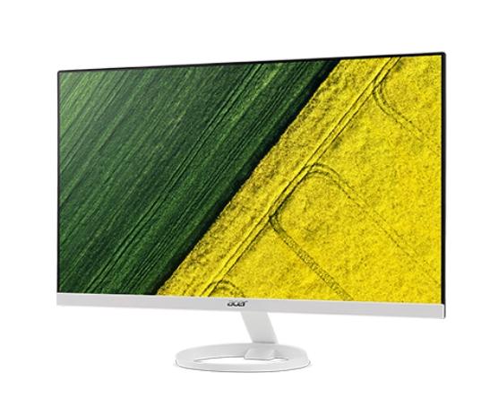 Монитор Acer R271Bwmix, 27'' IPS LED, 1ms(VRB), ZeroFrame, FreeSync, UltraSlim, 100M:1, 250 cd/m2, 1920x1080, VGA, HDMI, Speakers 2x2W, Audio Out, Tilt, White