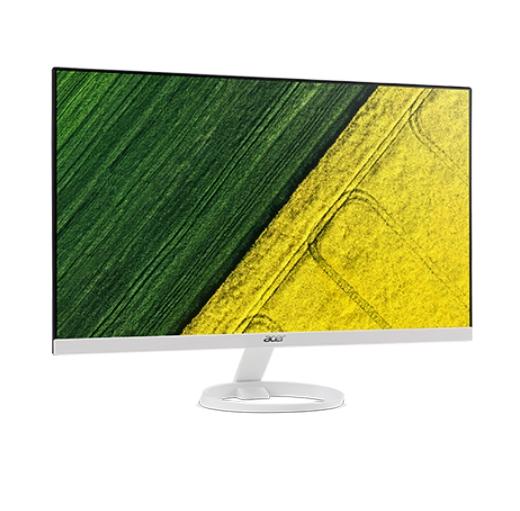 Монитор Acer R271Bwmix, 27'' IPS LED, 1ms(VRB), ZeroFrame, FreeSync, UltraSlim, 100M:1, 250 cd/m2, 1920x1080, VGA, HDMI, Speakers 2x2W, Audio Out, Tilt, White