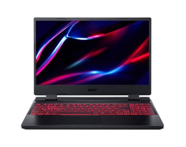 Лаптоп Acer Nitro 5, AN515-58-785S, Core i7-12700H (1.7GHz up to 4.70GHz, 24MB), 15.6" FHD IPS, 144Hz, 16GB DDR4 (1 slot free), 1024GB SSD, RTX 3060 6GB GDDR6, Wi-Fi 6ax, BT, HD Mic&Cam, RGB Backlit KB, Free DOS, Black+Acer 15.6" Nitro Gaming Backpac