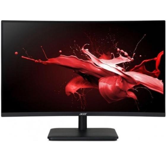 Монитор Acer ED270RPbiipx, 27'' Curved 1500R VA, Anti-Glare, ZeroFrame, FreeSync, Flicker-Less, 5ms, 4000 :1, 250 nits, 1920x1080 FHD, 165Hz, 2xHDMI, DP, Audio out, Tilt, Black