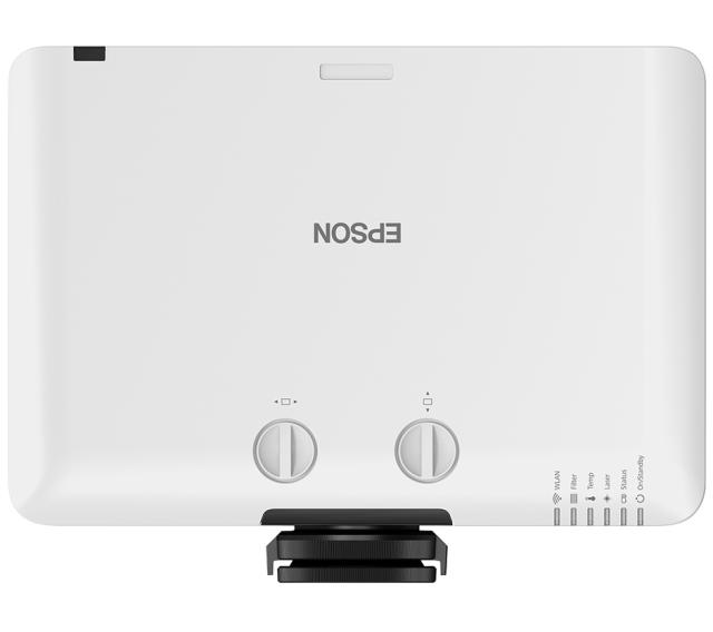 Мултимедиен проектор Epson EB-L530U, 3LCD, Laser, WUXGA, 1920 x 1200, 16:10, Full HD, 5200 Lumen, 3640 Lumen (economy), 2500000 : 1, USB 2.0 Type A, USB 2.0 Type B, RS-232C, Ethernet interface, Wireless LAN IEEE 802.11a/b/g/n/ac, Wireless LAN b/g/n (