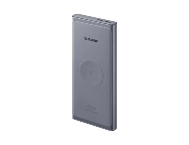 Външна батерия Samsung Wireless Power Bank, USB Type-C, Grey