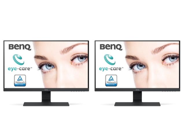 Монитор 2x BenQ GW2780, 27" IPS LED, 5ms, 1920x1080 FHD, Stylish Monitor, 72% NTSC, Eye Care, Flicker-free, B.I., Low Blue Light, 1000:1, 20M:1 DCR, 8bit, 250cd/m2, VGA, HDMI,DP, Speakers 2x2W, Cable Management, Tilt, Black