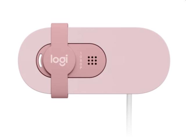 Уебкамера Logitech Brio 100 Full HD Webcam - ROSE - USB - N/A - EMEA28-935 - WEBCAM