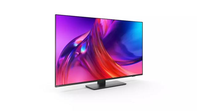 Телевизор Philips 55PUS8818/12, 55" THE ONE, UHD 4K LED, 120 Hz, 3840x2160, DVB-T/T2/T2-HD/C/S/S2, Ambilight 3, HDR10+, Google TV, Dolby Vision/Atmos, Quad Core with Al, Swivel stand, 90% DCI/P3, 16GB, VRR FreeSync, BT5.0, HDMI 2.1, 2xUSB, Cl+, 802.1