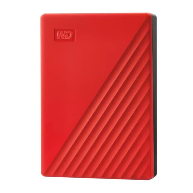 Твърд диск Western Digital My Passport 4TB Red ( 2.5", USB 3.2 )