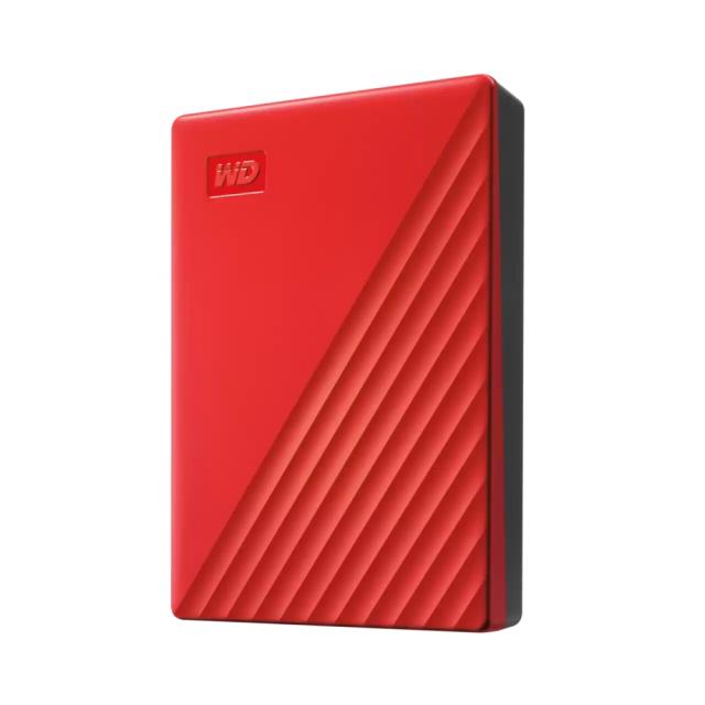Твърд диск Western Digital My Passport 4TB Red ( 2.5", USB 3.2 )