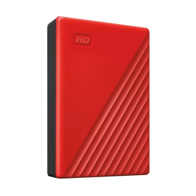 Твърд диск Western Digital My Passport 4TB Red ( 2.5", USB 3.2 )