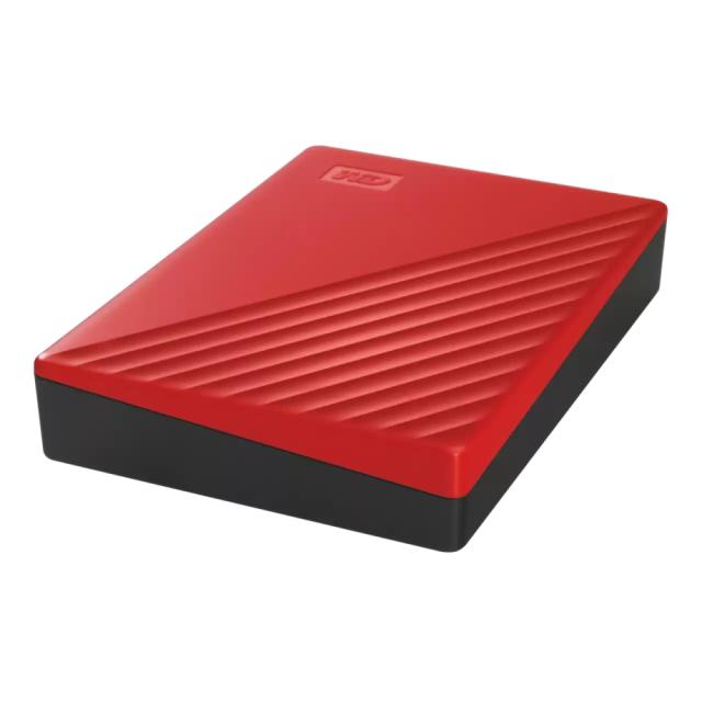 Твърд диск Western Digital My Passport 4TB Red ( 2.5", USB 3.2 )