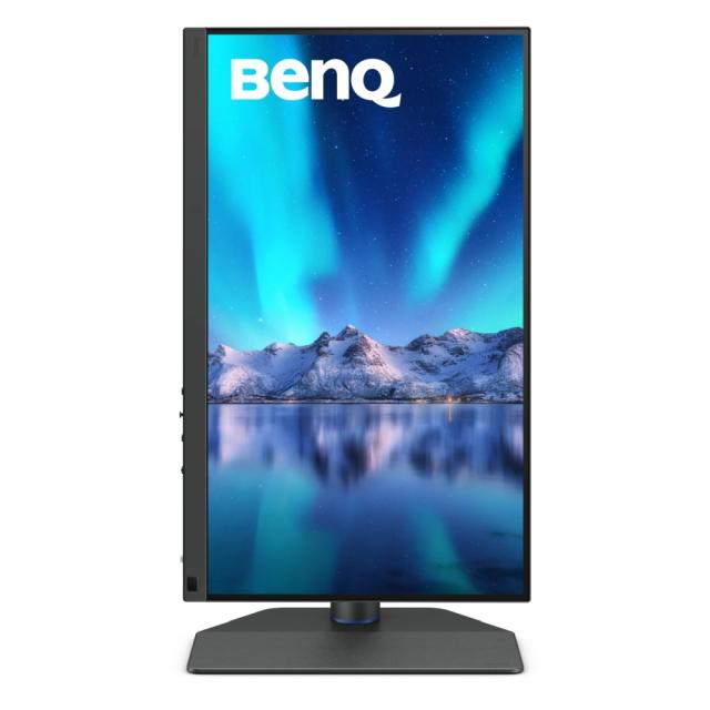 Монитор BenQ SW272U 27" IPS, 4K, 3840x2160, 400 cd/m2, Photographer Monitor, 100% sRGB, 99% Adobe RGB, 99% P, Hard.Calubrat., 1.07 billion colors, HDMI 2.0 x2, DP 1.4,USB-Type C x1(90W PDeivery), USB 3.1 Hub, 16 bit 3D LUT, HDR10/HLG, HAdj. 140mm, Ti