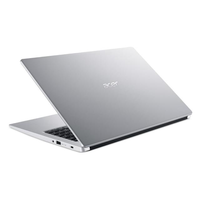 Лаптоп Acer Aspire 3, A315-44P-R1YP, AMD Ryzen 7 5700U (1.8GHz up to 4.3GHz, 12MB), 15.6" FHD IPS SlimBezel, 8GB DDR4 (1 slot free), 512GB PCIe SSD, No Os