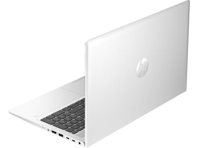 Лаптоп HP ProBook 450 G10 Pike Silver, Core i7-1355U(up to 5GHz/12MB/10C), 15.6" FHD IPS AG, 16GB 3200Mhz 1DIMM, 512GB PCIe SSD, WiFi 6E + BT5.3, FPR, Backlit Kbd, 3C Batt, Free DOS, 5Y NBD On Site