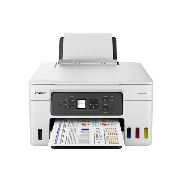 Мастилоструйно многофункционално устройство Canon MAXIFY GX3040 All-In-One, White&Black + Canon Red Label Superior - 80 gr/m2, A4, 2500 sheets