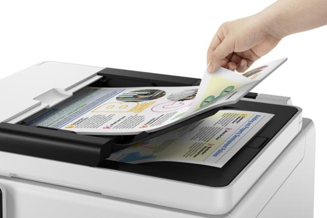 Мастилоструйно многофункционално устройство Canon MAXIFY GX7040 All-In-One, Fax, Black + Canon Red Label Superior - 80 gr/m2, A4, 2500 sheets