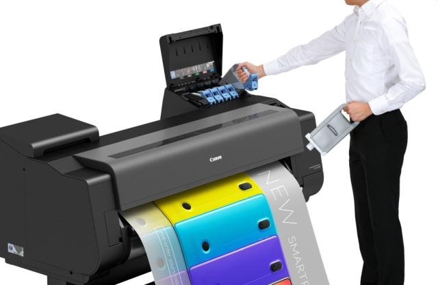 Мастилоструен плотер Canon imagePROGRAF GP-4000 incl. stand + Roll Unit RU-43