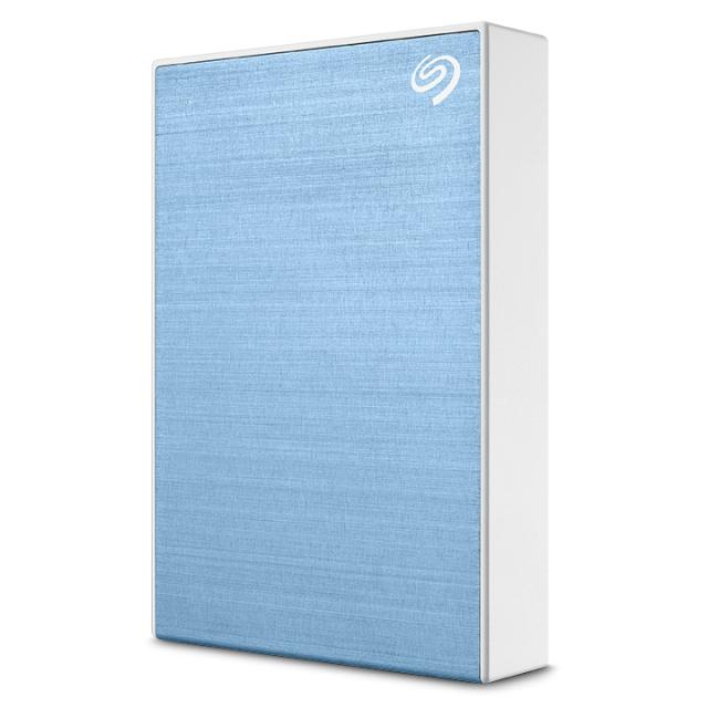 Твърд диск Seagate One Touch with Password 1TB Light Blue ( 2.5", USB 3.0 )