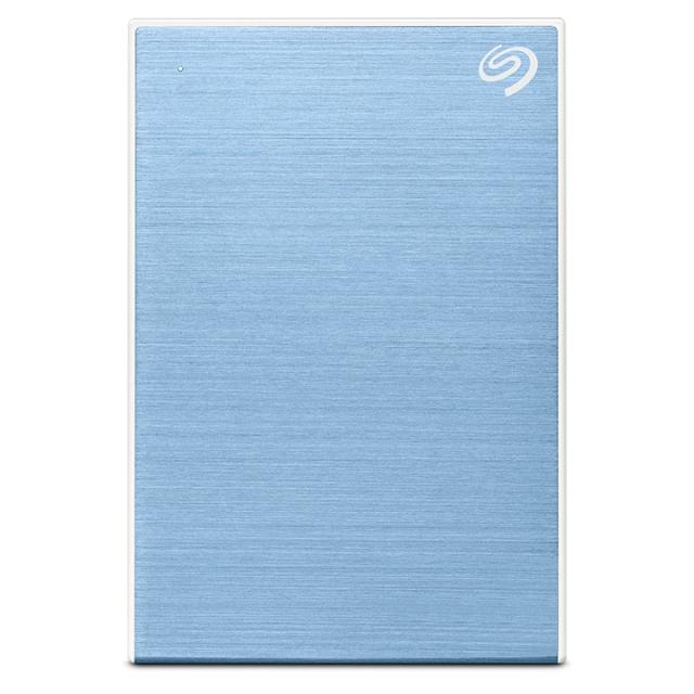 Твърд диск Seagate One Touch with Password 1TB Light Blue ( 2.5", USB 3.0 )