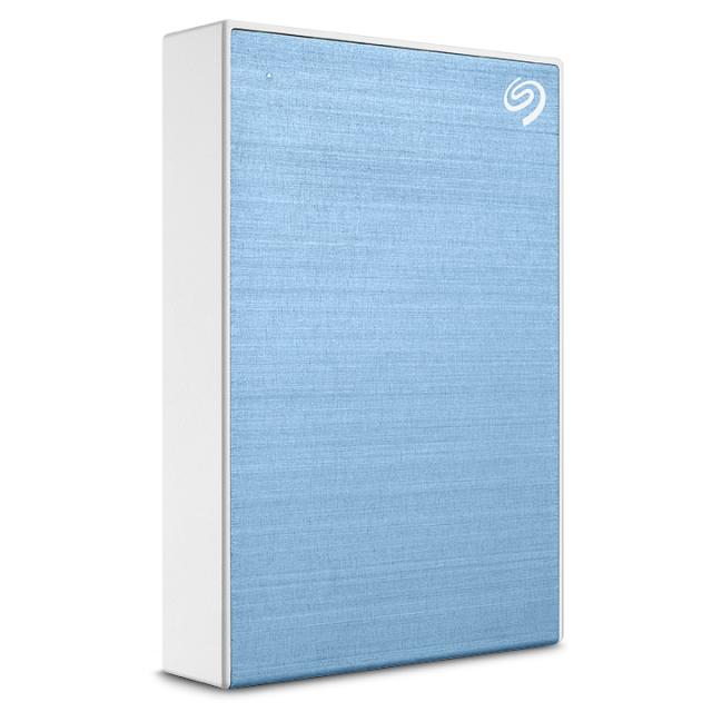 Твърд диск Seagate One Touch with Password 1TB Light Blue ( 2.5", USB 3.0 )