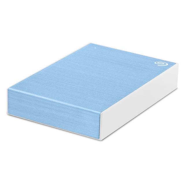 Твърд диск Seagate One Touch with Password 1TB Light Blue ( 2.5", USB 3.0 )