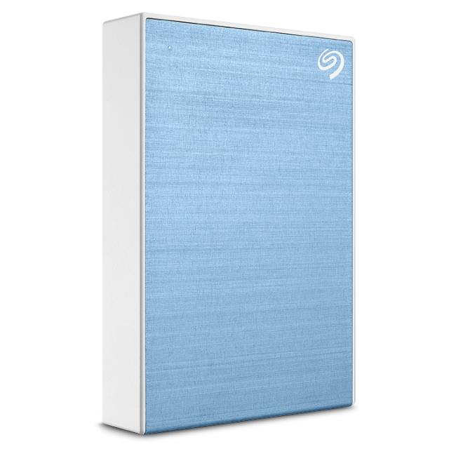 Твърд диск Seagate One Touch with Password 2TB Light Blue ( 2.5", USB 3.0 )