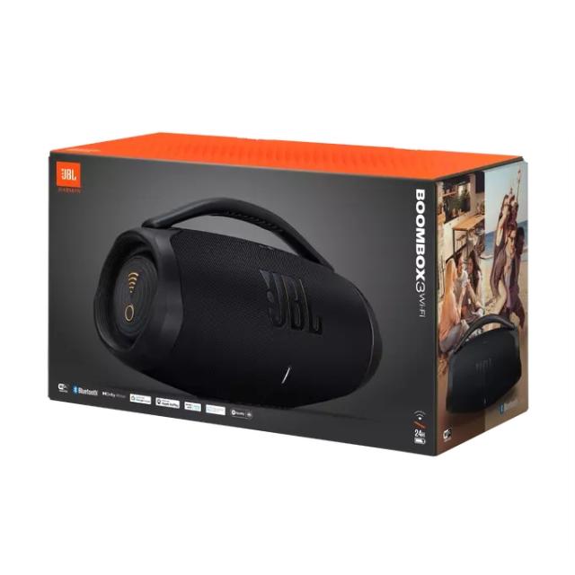 Тонколони JBL Boombox 3 BLK Wi-Fi and Bluetooth portable speaker
