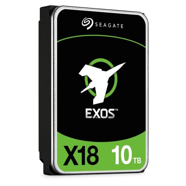 Твърд диск Seagate Exos X18 10TB ( 3.5", 256MB, 7200 RPM, SATA 6Gb/s )