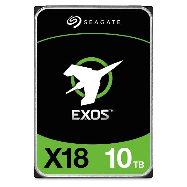 Твърд диск Seagate Exos X18 10TB ( 3.5", 256MB, 7200 RPM, SATA 6Gb/s )