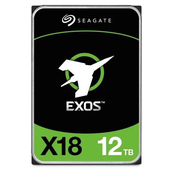 Твърд диск Seagate Exos X18 12TB ( 3.5", 256MB, 7200 RPM, SATA 6Gb/s )