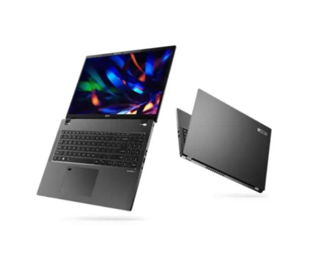 Лаптоп Acer Travelmate TMP216-51-TCO-74VH, Core i7-1355U, (3.7GHz up to 5.0Ghz, 12MB), 16" IPS SlimBezel (WUXGA 1920 x 1200), 1*16GB DDR4, 1024GB PCIe NVMe SSD,  Intel UMA, FHD cam, FPR, Wi-Fi 6E, BT, KB, Win 11 Pro, Gray, 3Y Warranty