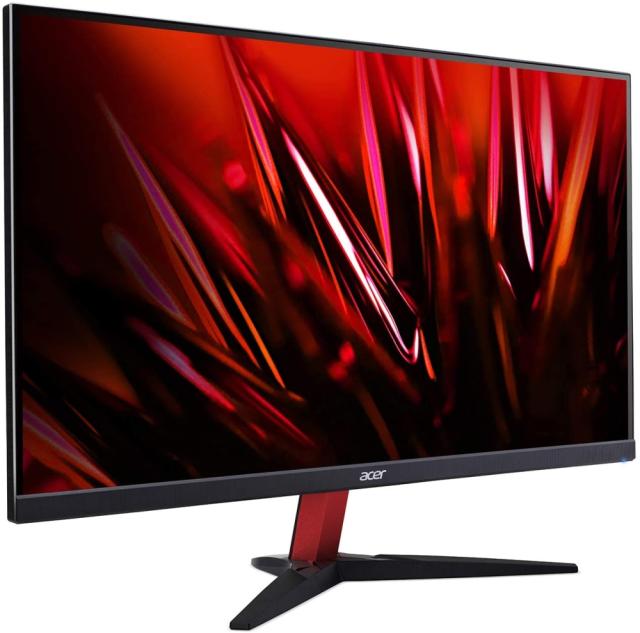 Монитор Acer Nitro KG272Sbmiipx, 27" IPS, Anti-Glare, ZeroFrame, FreeSync Prem., HDR 10, 2ms/0.5ms(Min.), 100M:1, 250 nits, FHD 1920x1080, up to 165Hz, 2xHDMI, DP, Audio out, Speakers 2x2W, Tilt, Black