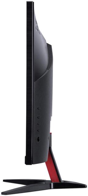 Монитор Acer Nitro KG272Sbmiipx, 27" IPS, Anti-Glare, ZeroFrame, FreeSync Prem., HDR 10, 2ms/0.5ms(Min.), 100M:1, 250 nits, FHD 1920x1080, up to 165Hz, 2xHDMI, DP, Audio out, Speakers 2x2W, Tilt, Black