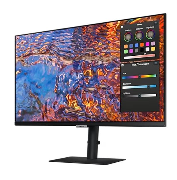 Монитор Samsung 27B800 , 27" IPS LED, 60 Hz, 5 ms GTG, 3840x2160, 300 cd/m2, Flicker Free, PBP, PIP, USB-C 90W, 3xUSB 3.0, Display Port 1.4, 2xHDMI 2.2, Black