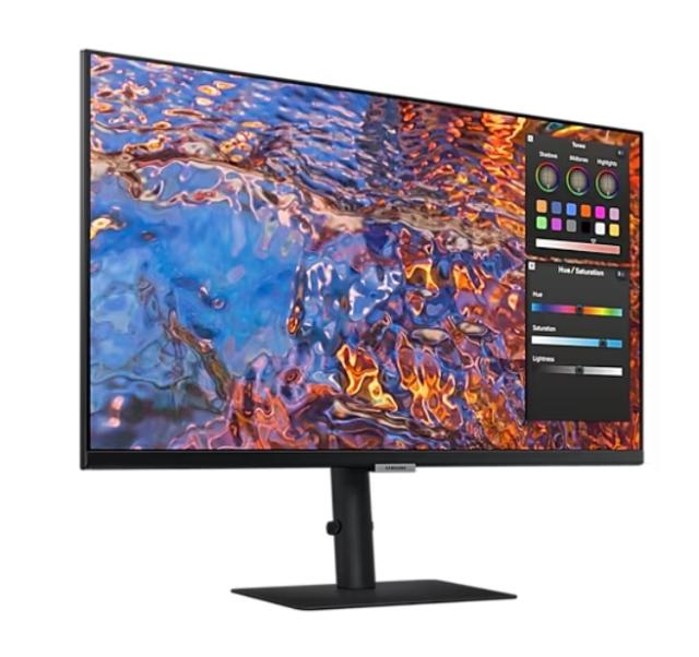 Монитор Samsung 27B800 , 27" IPS LED, 60 Hz, 5 ms GTG, 3840x2160, 300 cd/m2, Flicker Free, PBP, PIP, USB-C 90W, 3xUSB 3.0, Display Port 1.4, 2xHDMI 2.2, Black