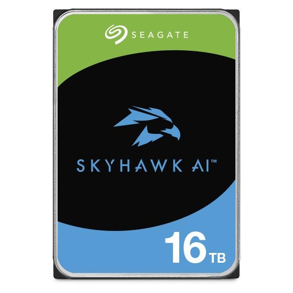 Твърд диск Seagate SkyHawk AI 16TB ( 3.5", 256MB, 7200 RPM, SATA 6Gb/s )