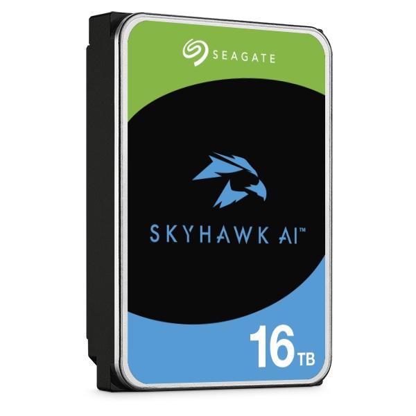 Твърд диск Seagate SkyHawk AI 16TB ( 3.5", 256MB, 7200 RPM, SATA 6Gb/s )