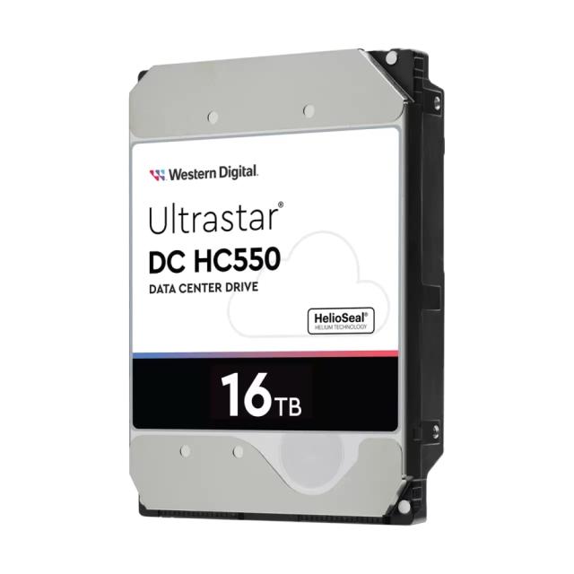 Твърд диск Western Digital Ultrastar DC HC550 16TB 512MB 7200 RPM, SATA 6Gb/s, 3.5" (8.89 cm) 