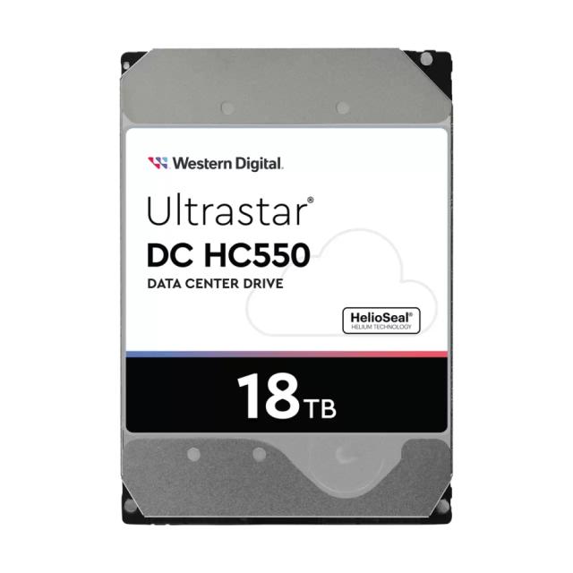 Твърд диск Western Digital Ultrastar 18TB ( 3.5", 512MB, 7200 RPM, SATA 6Gb/s, 512N SE NP3 )