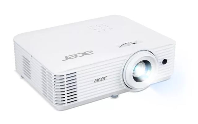 Мултимедиен проектор Acer Projector H6805BDa, DLP, 4K UHD (3840x2160), 4000 ANSI Lm, 20 000:1, 3D ready, HDR Comp., 24/7 oper., smart AptoidTV, 2xHDMI, VGA in, RS232, Audio in/out, 10W, 3.2Kg, Wireless dongle included, Bag, White + Logitech Wireless 