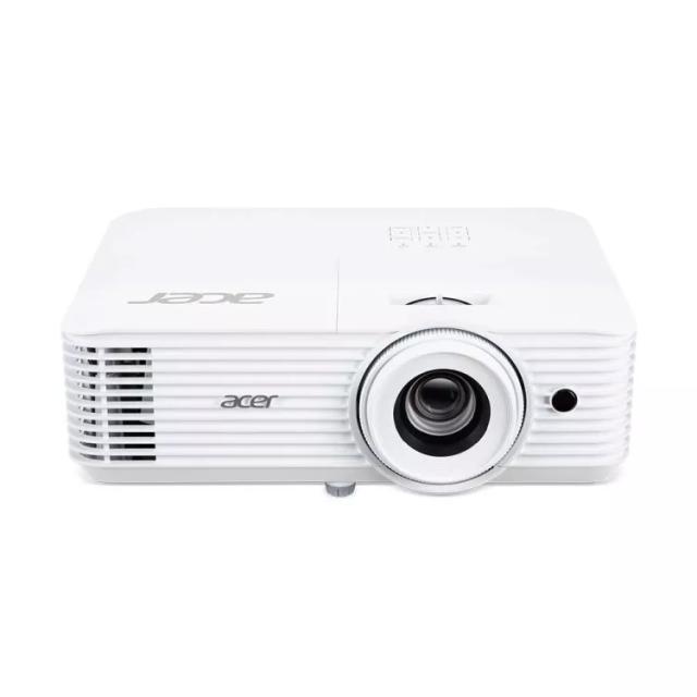 Мултимедиен проектор Acer Projector H6805BDa, DLP, 4K UHD (3840x2160), 4000 ANSI Lm, 20 000:1, 3D ready, HDR Comp., 24/7 oper., smart AptoidTV, 2xHDMI, VGA in, RS232, Audio in/out, 10W, 3.2Kg, Wireless dongle included, Bag, White + Logitech Wireless 